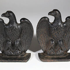 Cast Iron American Eagle Bookends