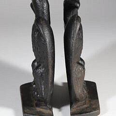 Cast Iron American Eagle Bookends
