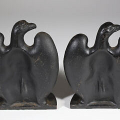 Cast Iron American Eagle Bookends