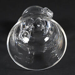 Signed Steuben Clear Crystal Vase