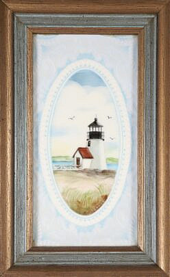 D. Renner Brant Point Painting on Porcelain