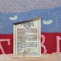 Claire Murray “1877 Stoved Boat” Hooked Rug