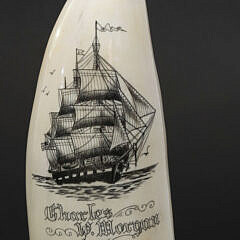 Fine Contemporary Scrimshaw Whale