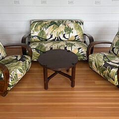 295-2574 Art Deco Settee and Chairs A IMG_0587