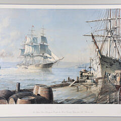 John Stobart Colored Limited Edition Lithograph “San Francisco”