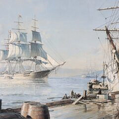 John Stobart Colored Limited Edition Lithograph “San Francisco”