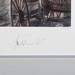 John Stobart Colored Limited Edition Lithograph “San Francisco”