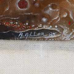 A. Adler Abstract Acrylic on Board “Hobby Horse”