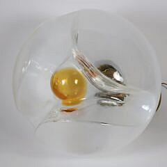 Murano Retro Light Fixture Toni Zuccheri Style