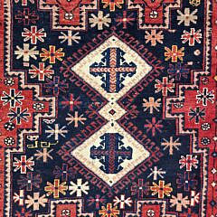 Vintage 1930s Persian Tribal Carpet