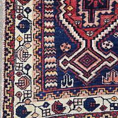 Vintage 1930s Persian Tribal Carpet