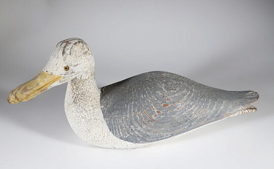 Vintage Carved Wood Seagull