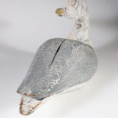 W.R. Freden Vintage Carved Wood Seagull, circa 1991