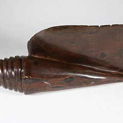 Carved Wood Seashell