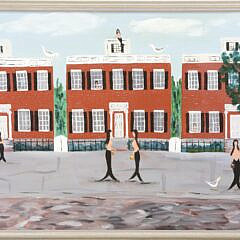 Oil on Canvas "The Three Bricks"