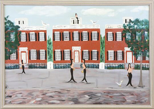 Oil on Canvas "The Three Bricks"