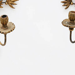 Pair of George III Giltwood Girondale Mirrors, early 19th Century