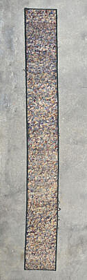 Antique American Hooked Rug Runner