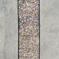 Antique American Hooked Rug Runner
