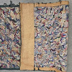 Antique American Hooked Rug Runner