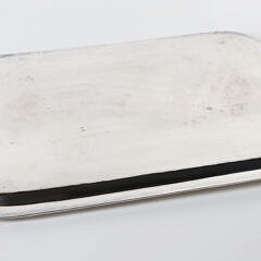 Christofle Art Nouveau Silver Plated Serving Tray