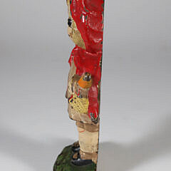 Little Red Riding Hood Painted Cast Iron Doorstop