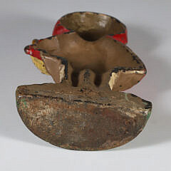 Little Red Riding Hood Painted Cast Iron Doorstop