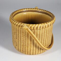 George Davis Ceramic Nantucket Basket, circa 1984