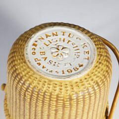 George Davis Ceramic Nantucket Basket, circa 1984