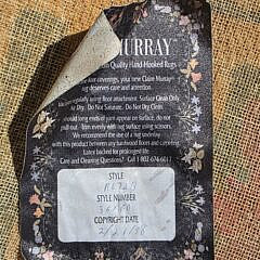 Vintage Claire Murray Nantucket Christmas Hooked Rug