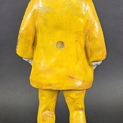 Antique Cast Iron Eastern Specialty Company Old Salt Fisherman Doorstop, circa 1920s