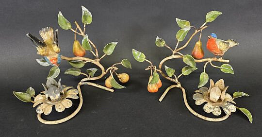 4468-955 Bird Candlesticks A