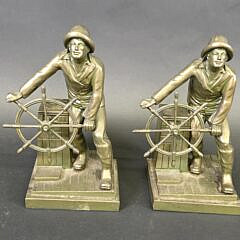 4472-955 Sailor Bookends A