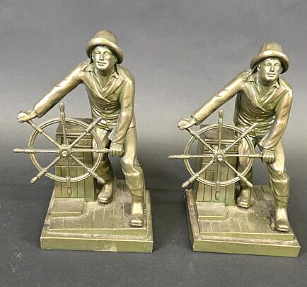 4472-955 Sailor Bookends A