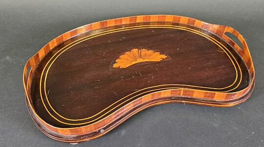 4476-955 Inlaid Serving Tray A
