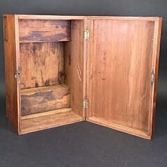Antique Campaign Camphorwood Storage Box, 19th century
