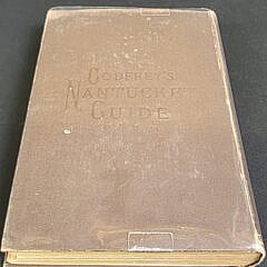 E.K. Godfrey Antique Nantucket Book, “Island of Nantucket, What it Was, and What It Is”