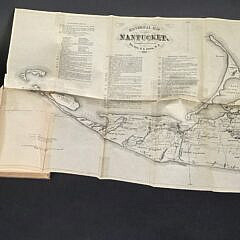 E.K. Godfrey Antique Nantucket Book, “Island of Nantucket, What it Was, and What It Is”