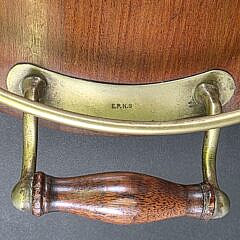 Fine English Regency Style Satinwood Inlaid Serving Tray