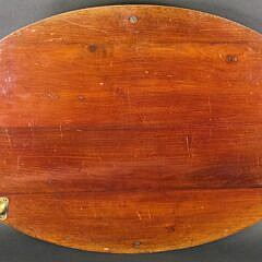 Fine English Regency Style Satinwood Inlaid Serving Tray