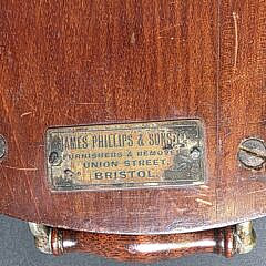 Fine English Regency Style Satinwood Inlaid Serving Tray