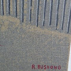 Scarce Robert “Bobby” Bushong Nantucket Oil on Linen, “Beached Dorys”, Painting, 20th century