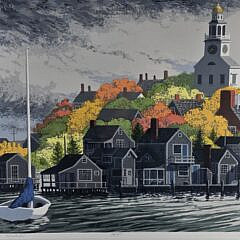 4497-955 Don Russell Nantucket Silk Screen A