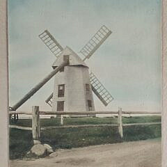 4498-955 Antique Old Mill Photograph A