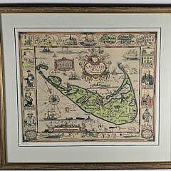 4500-955 Tony Sarg Nantucket Map A