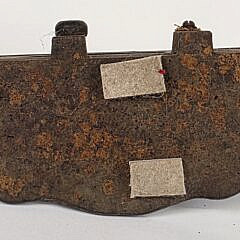 Antique Bradley and Hubbard Cast Iron Bull Dog Doorstop, circa 1920s