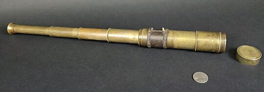 Diminutive Antique Four-Draw Sailors Spyglass, 19th century
