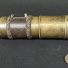Diminutive Antique Four-Draw Sailors Spyglass, 19th century