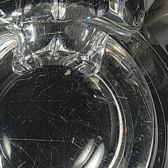 Signed Steuben Clear Crystal Centerpiece Bowl, 20th century