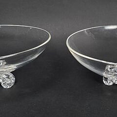 4518-955 Pair Steuben Bowls A